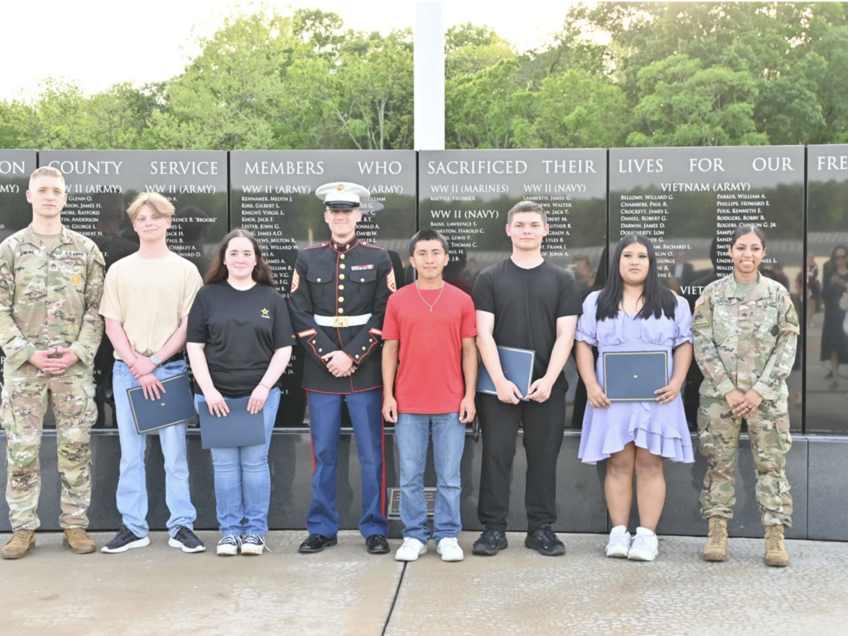 Scottsboro High School students celebrate first ever military signing day
